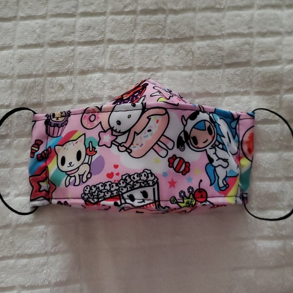 Tokidoki hello kitty mask with filter